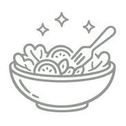 meal prep container icon